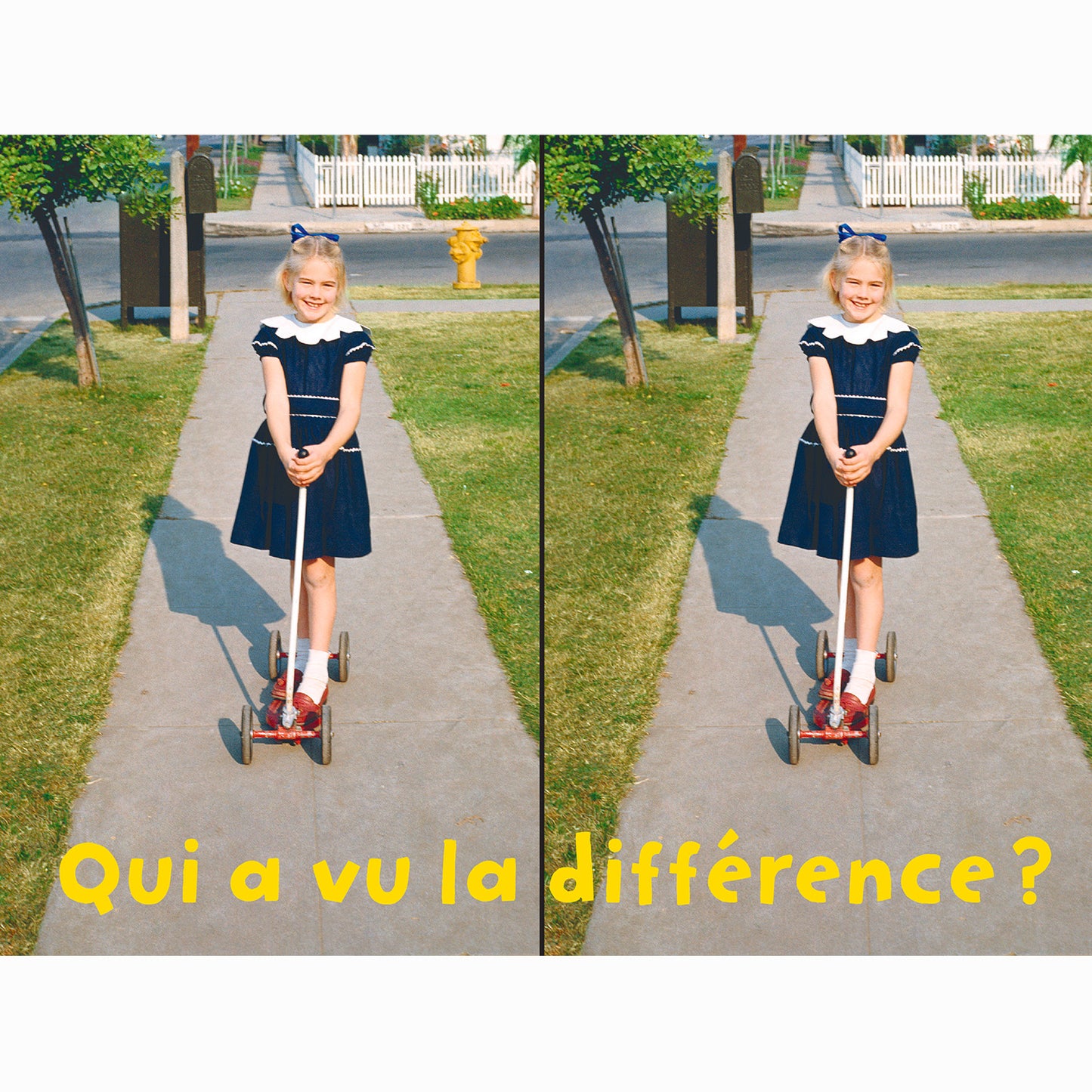 Qui a vu la différence?